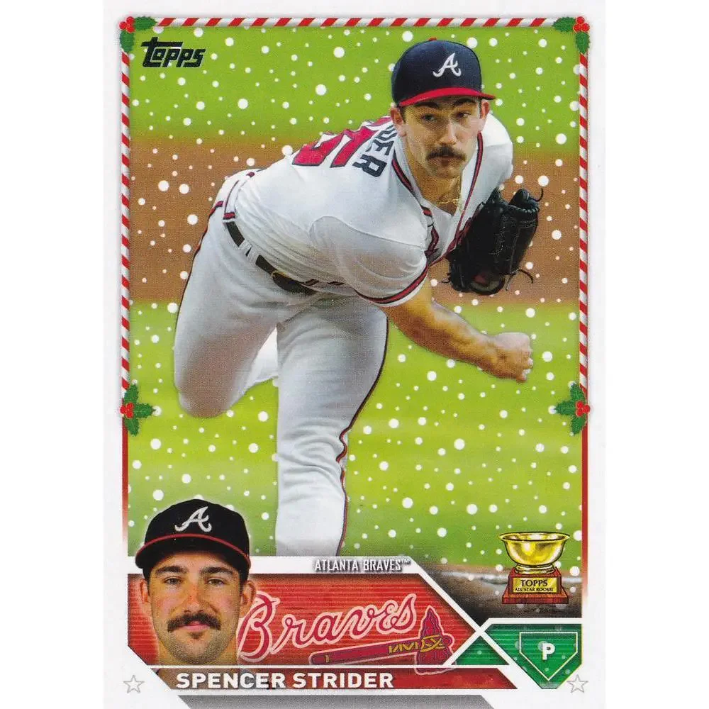 2023 Topps Holiday Spencer Strider ASR H176 Atlanta Braves
